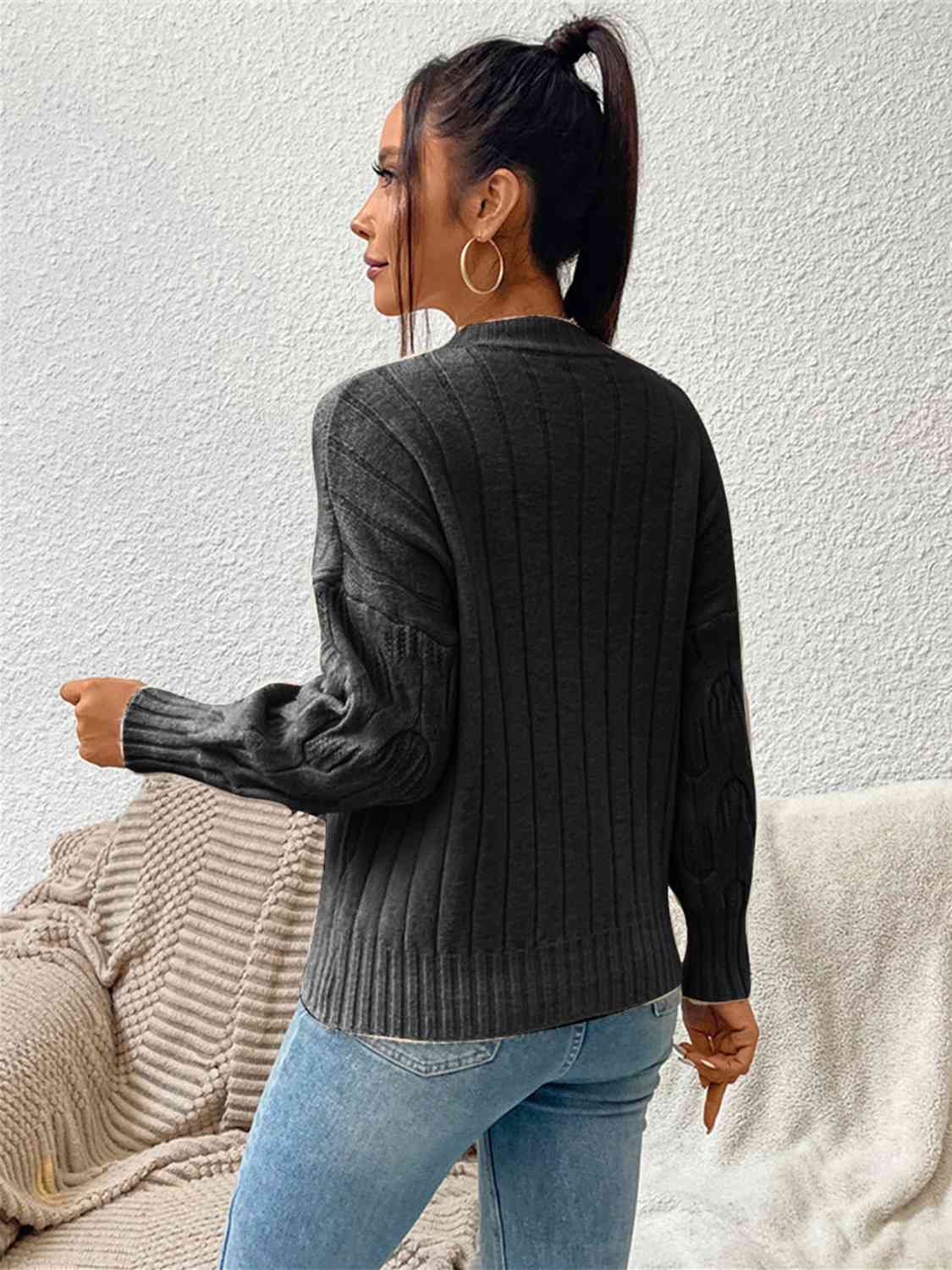 Drip Long Sleeve Sweater