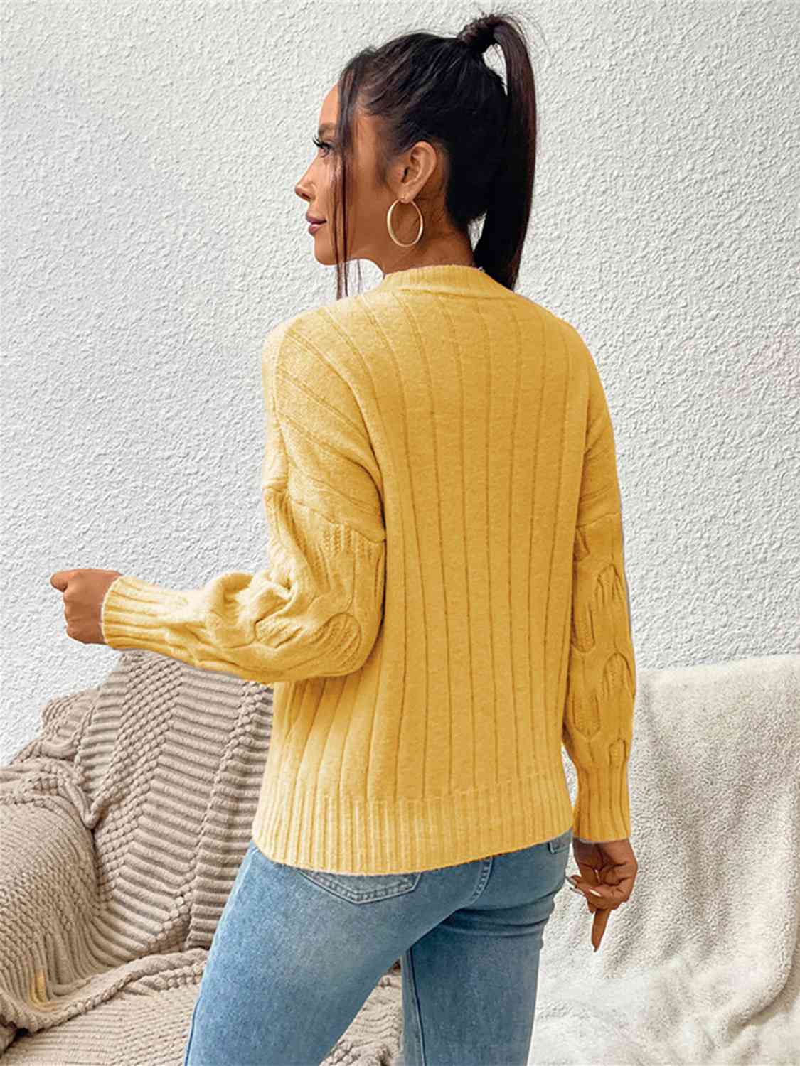 Drip Long Sleeve Sweater