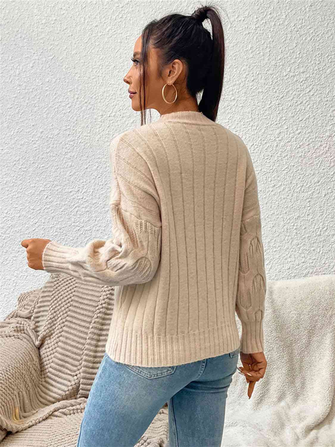 Drip Long Sleeve Sweater