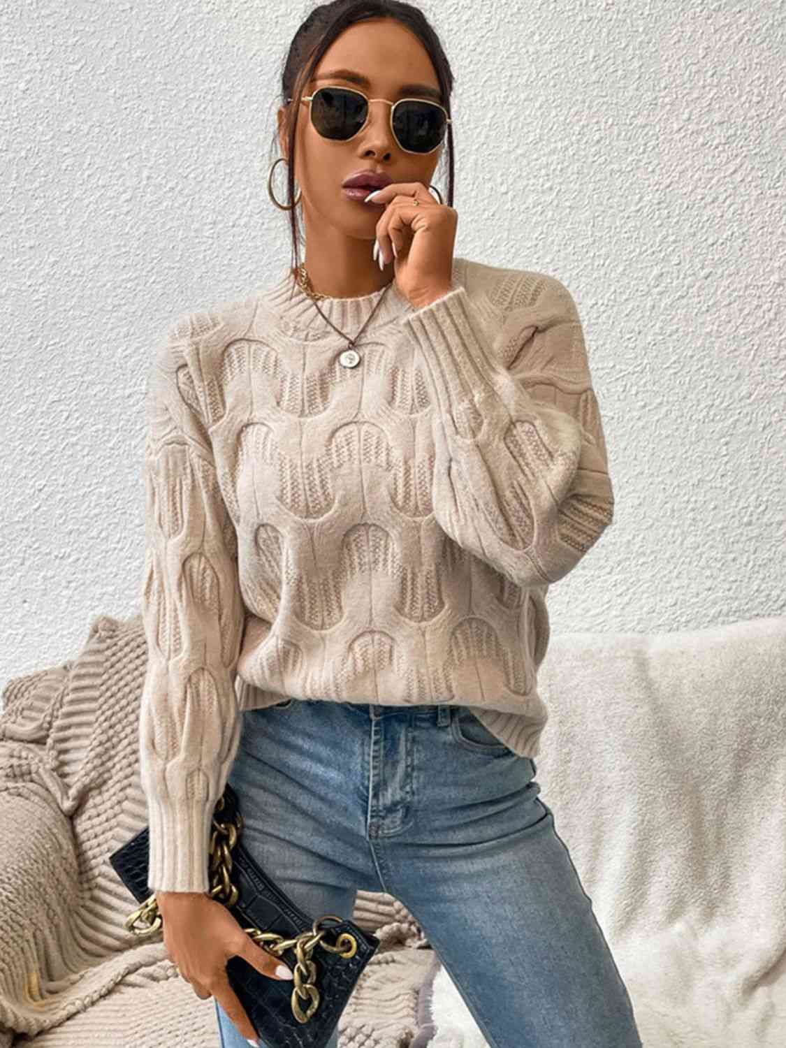 Drip Long Sleeve Sweater