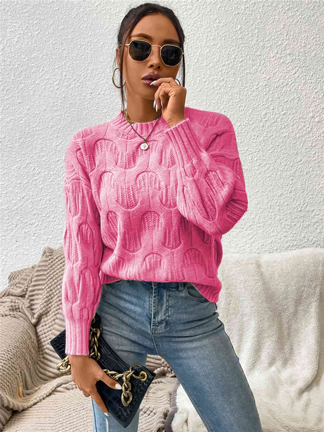 Drip Long Sleeve Sweater