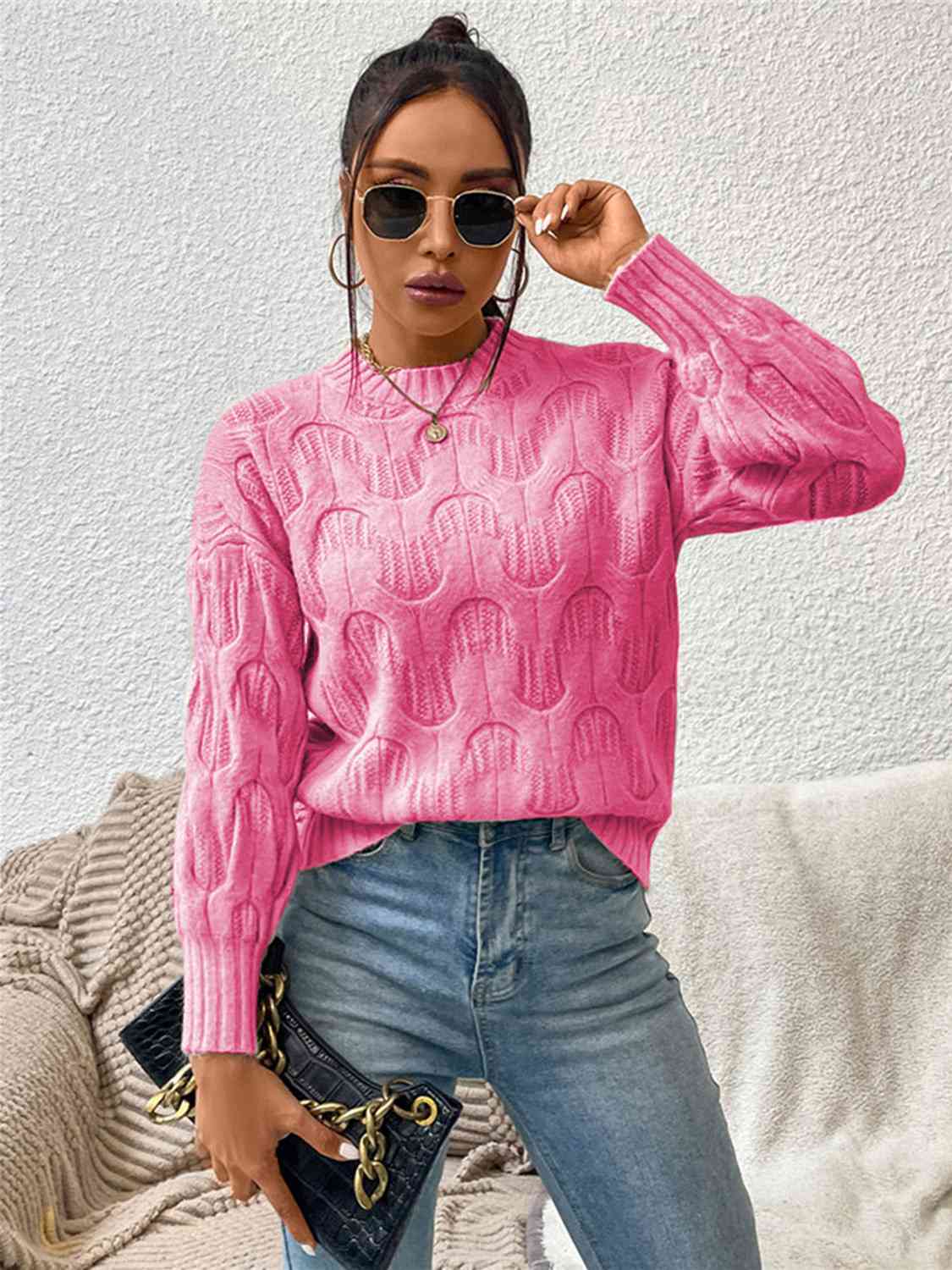 Drip Long Sleeve Sweater