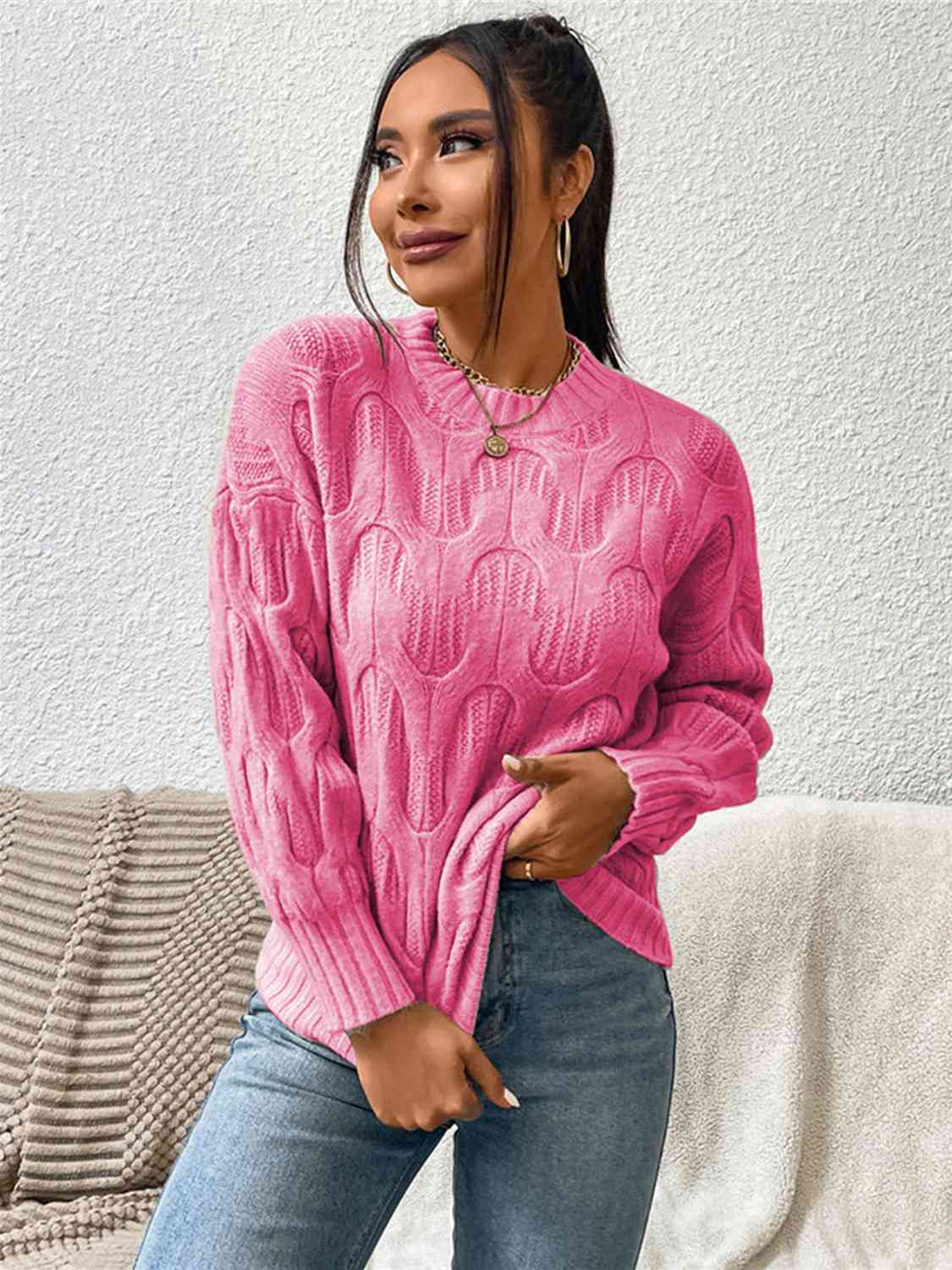 Drip Long Sleeve Sweater