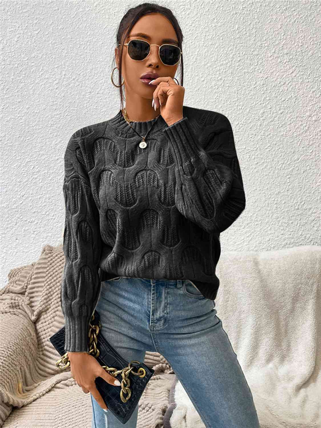 Drip Long Sleeve Sweater