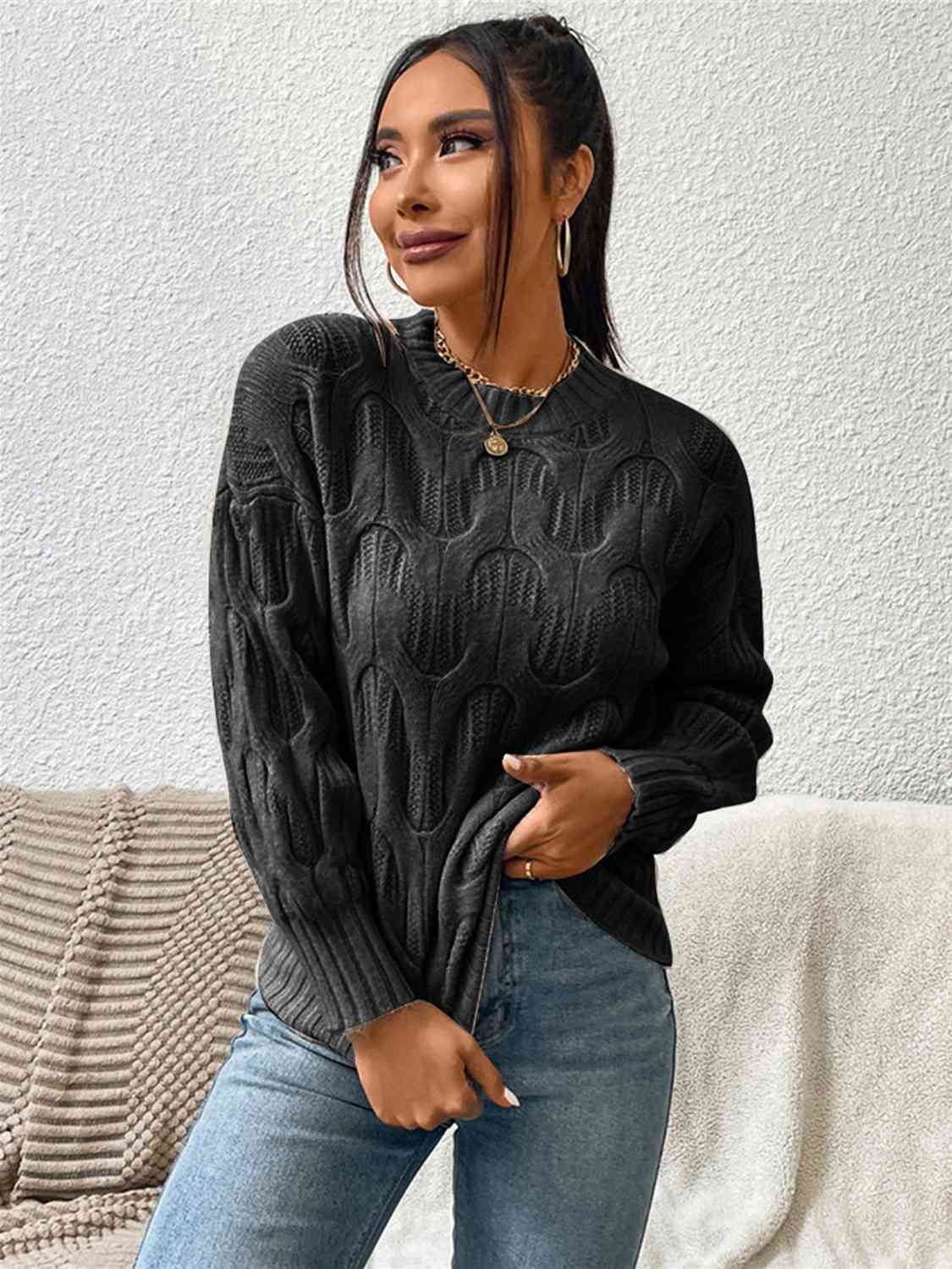 Drip Long Sleeve Sweater