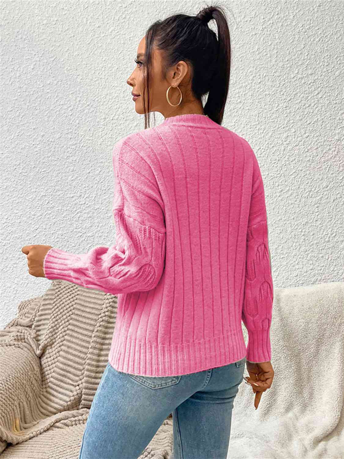 Drip Long Sleeve Sweater