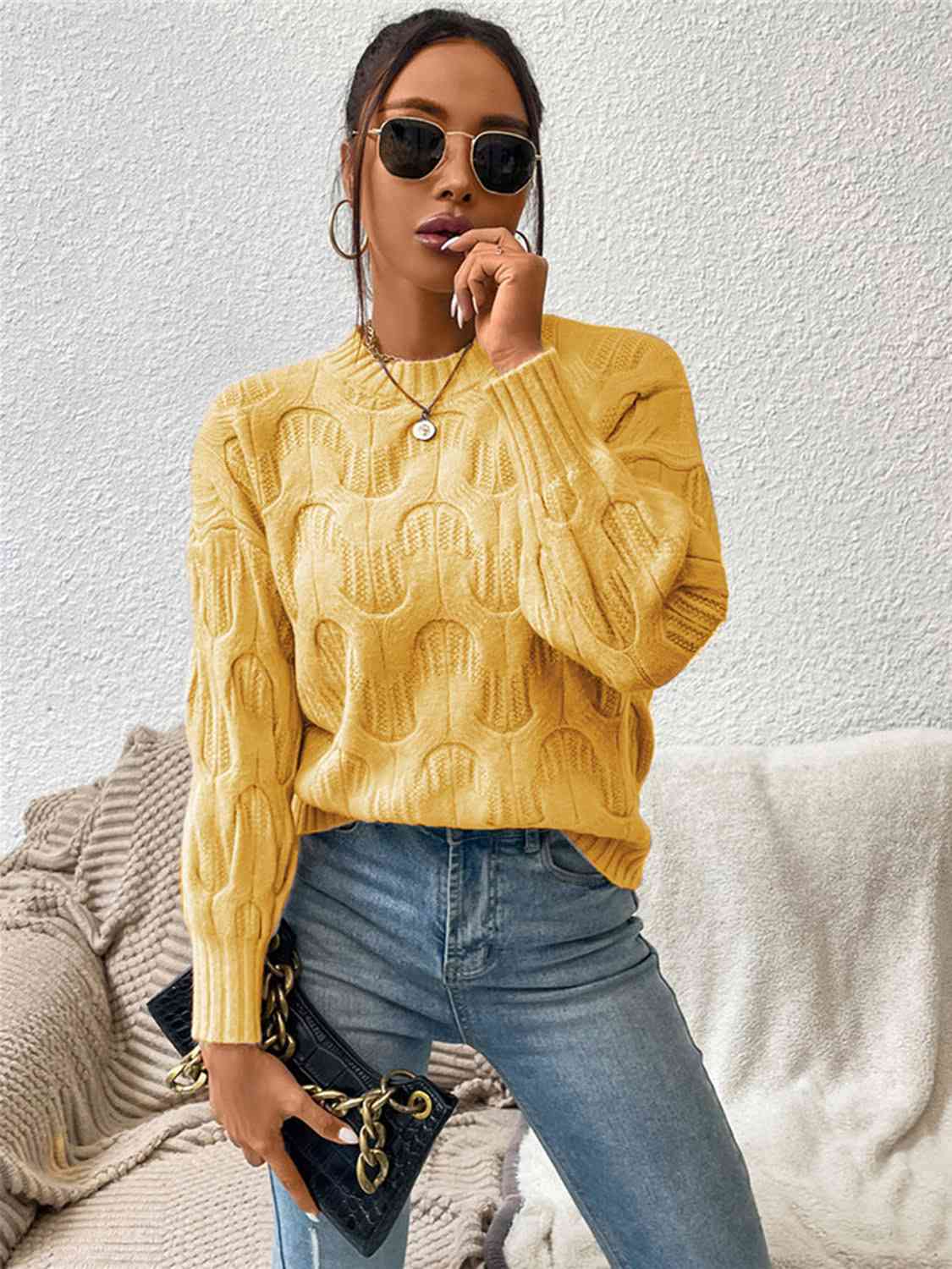 Drip Long Sleeve Sweater