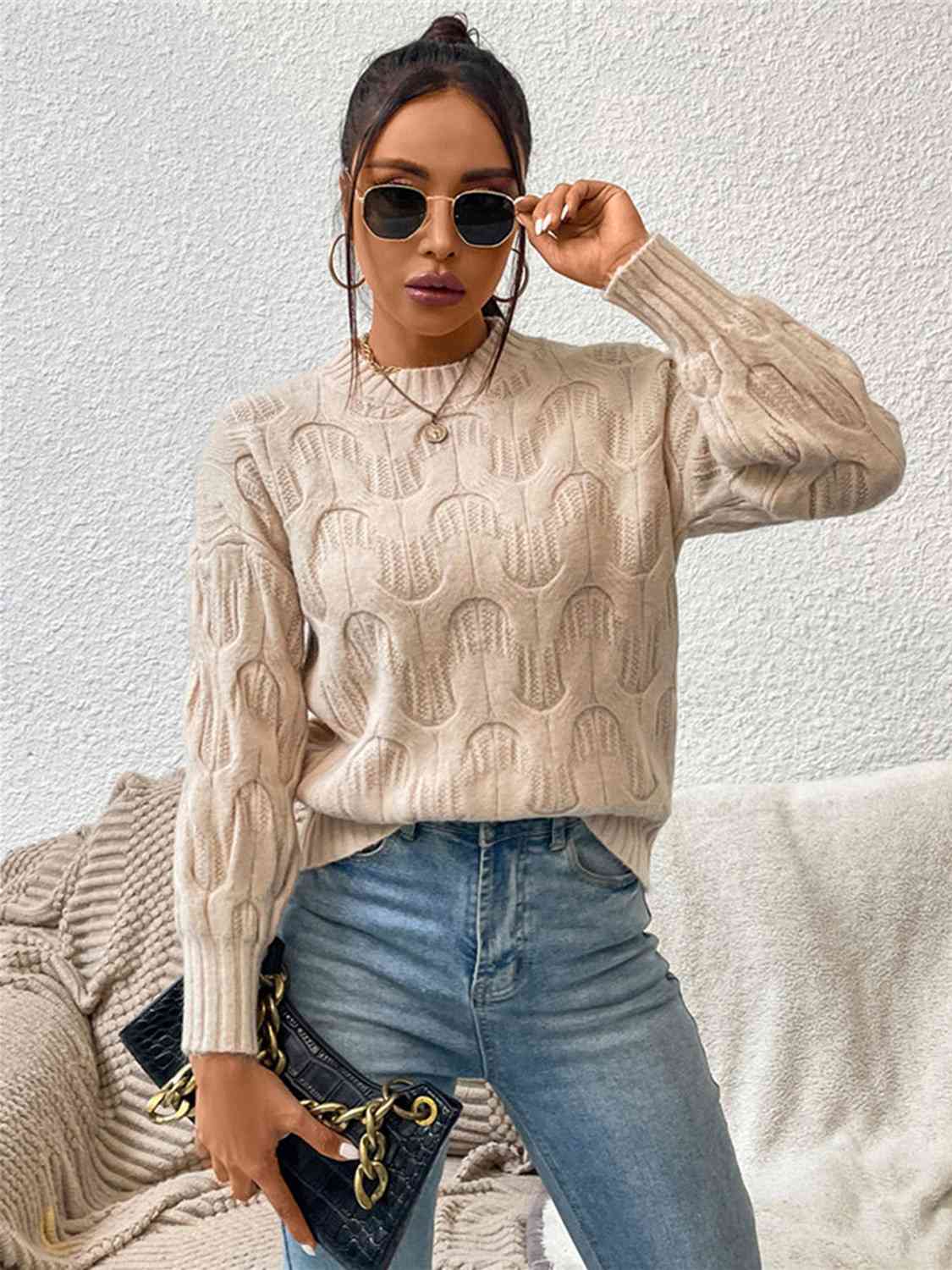 Drip Long Sleeve Sweater