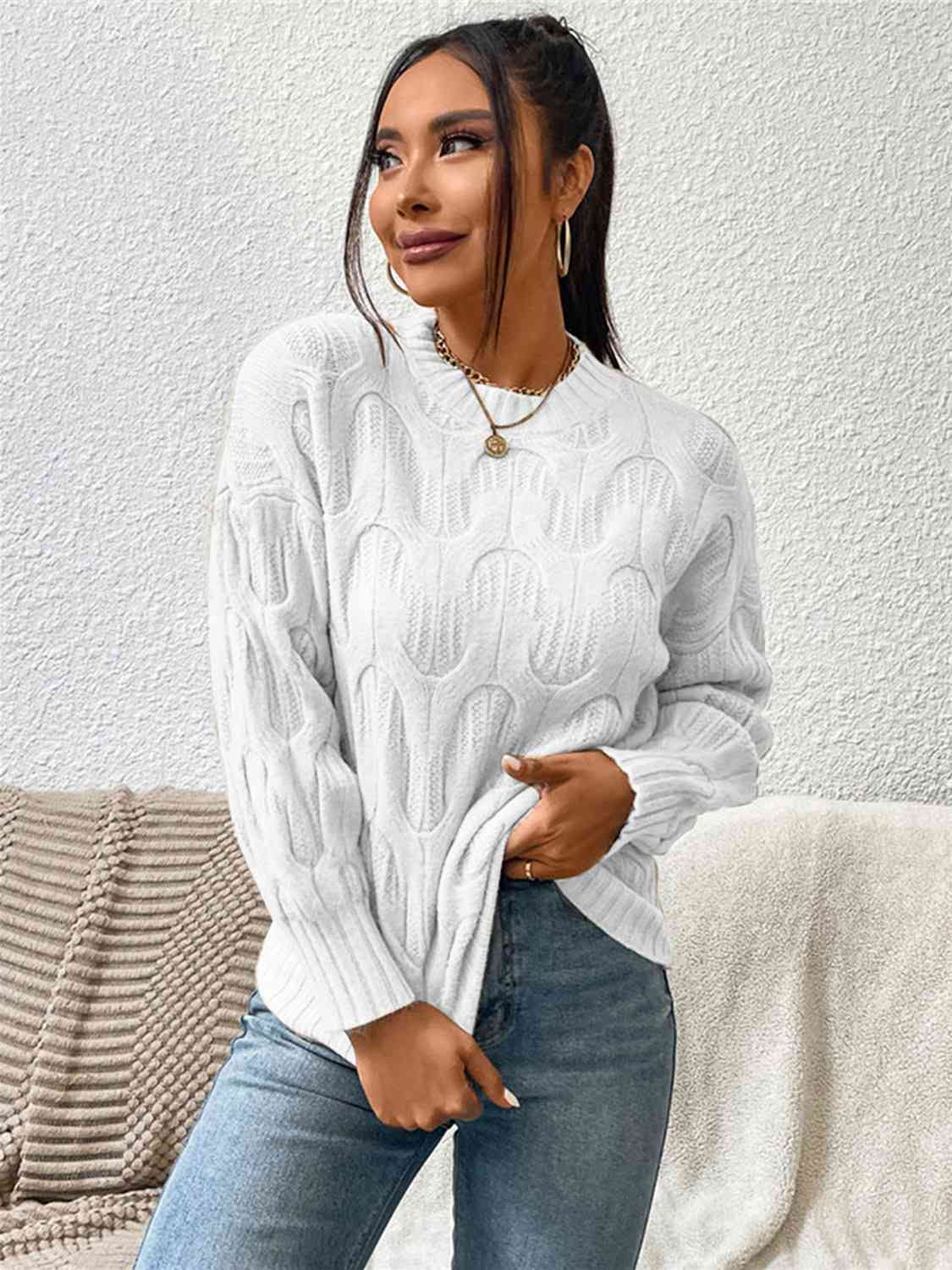 Drip Long Sleeve Sweater
