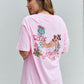 Wish You Were Here" Oversized Graphic T-Shirt