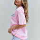 Wish You Were Here" Oversized Graphic T-Shirt